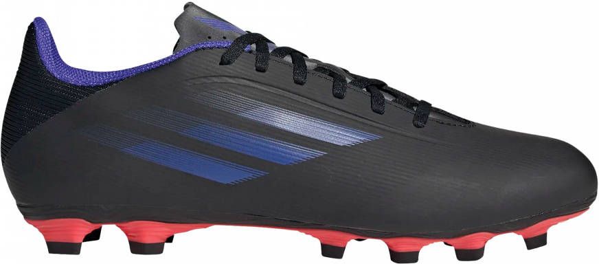 Adidas X Speedflow.4 Flexible Ground Voetbalschoenen Core Black/Sonic Ink/Solar Yellow Heren