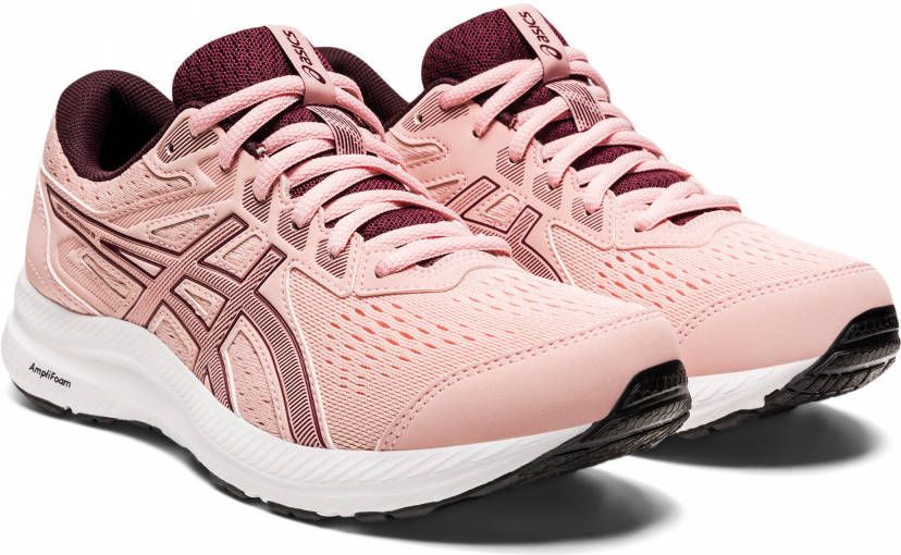 Asics hardloopschoenen dames roze hot sale