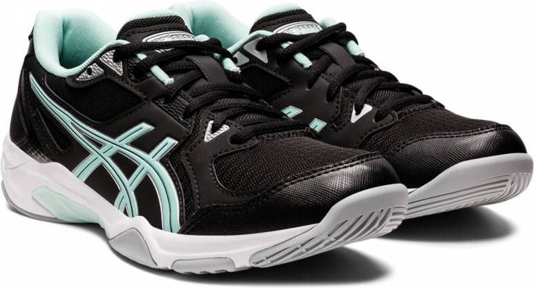 ASICS gel rocket 10 indoorschoenen zwart/groen dames