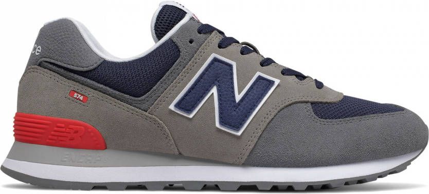 New Balance Sneakers Ml574 EAD gris bleu 774921 12 , Grijs, Heren