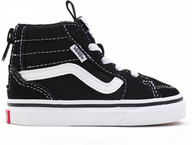 Vans Filmore Hi Zip Sneaker Meisjes Zwart