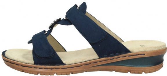 Ara Slippers Hawaï met luchtkussen sleehak