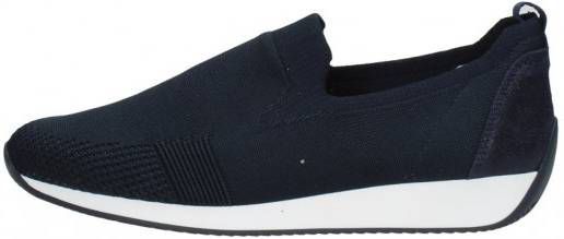 Ara Blå Strikksko Sneakers , Blauw, Dames
