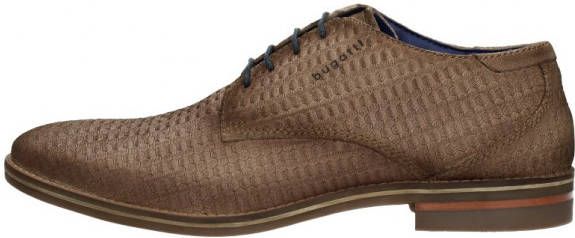 Bugatti Geklede Veterschoen Bruin/Cognac