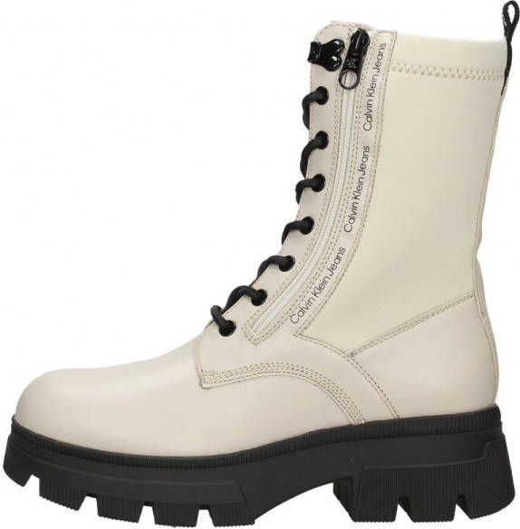 Calvin Klein Chunky Combat Laceup Zip