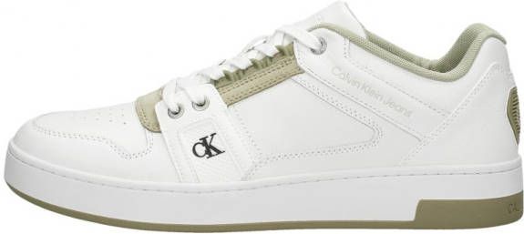Calvin Klein Sneaker van leer met suè, de details
