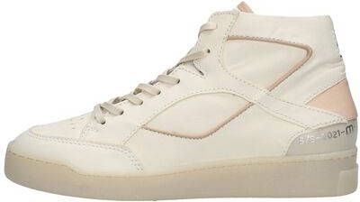 Mjus M96201 hoge leren sneakers ecru/beige