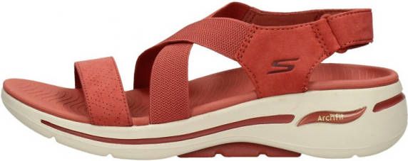 Skechers Sandalen Rood Dames
