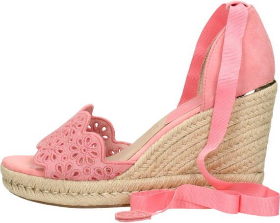 Tamaris Sleehaksandaaltjes met enkelband met vetersluiting