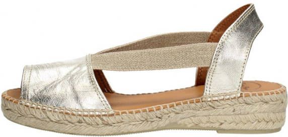 Toni Pons Espadrilles Etna Zilverkleurig