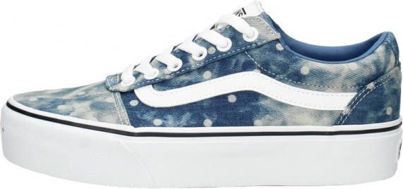 Vans Ward Platform Denim Dots