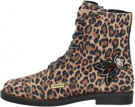 Vingino Bianca Veterboot Meisjes Beige/Bruin/Zwart