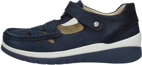Wolky instappers 0485411 820 byte shoes , Blauw, Dames