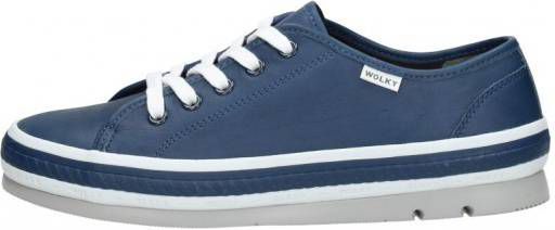 Wolky Lage Sneakers 01230 Linda 30820 denim leer