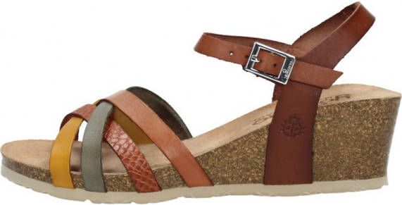 Yokono Sleehakken Bruin Dames