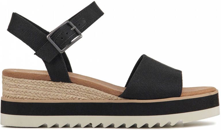 TOMS Dames Leren SandalenSandalen