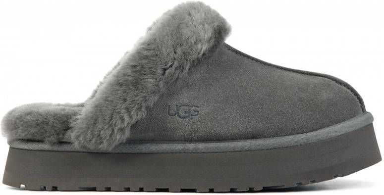 UGG Disquette suède pantoffels grijs