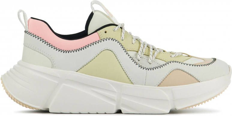 UGG Calle chunky nubuck sneakers wit/ecru