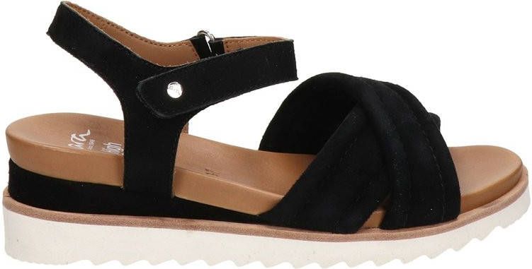 Ara Valencia suède sleehakken zwart