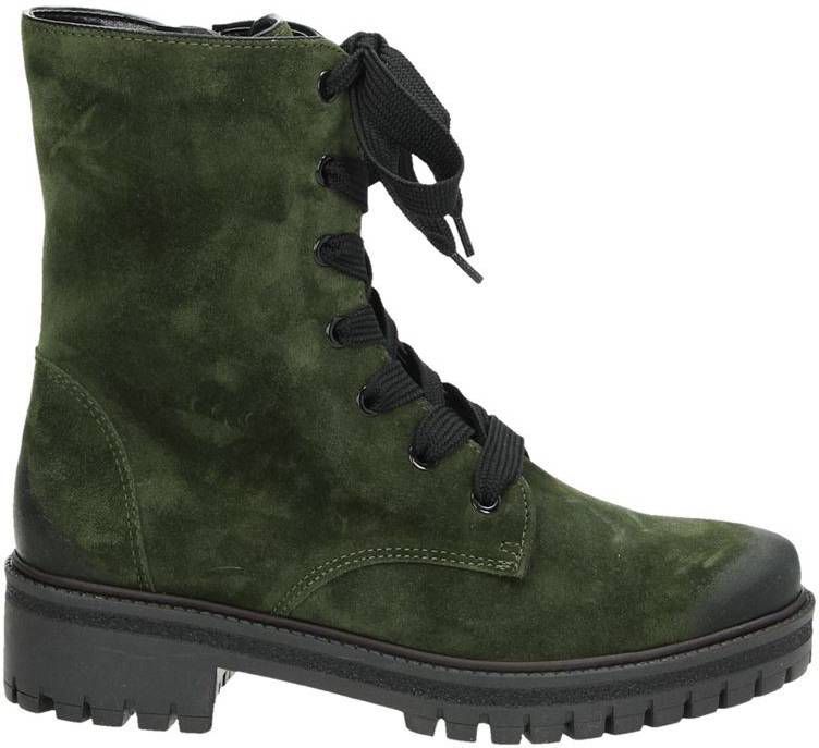 Ara suède veterboots groen - Vindjeschoen.nl