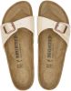 Birkenstock Madrid slippers ecru/goud online kopen