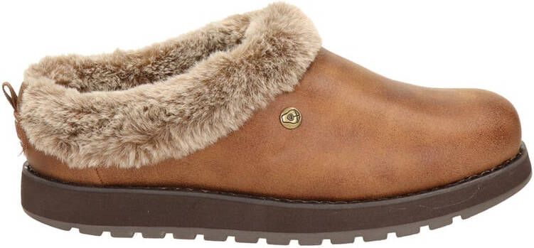 Bobs by Skechers pantoffels bruin