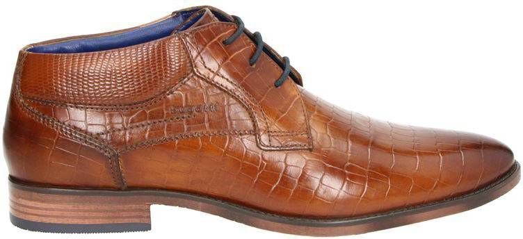 Bugatti lage nette schoenen cognac - Vindjeschoen.nl