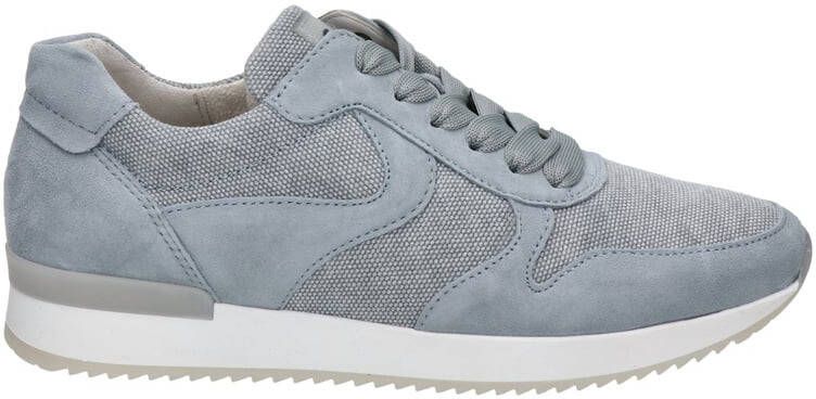 Gabor suède sneakers lichtblauw