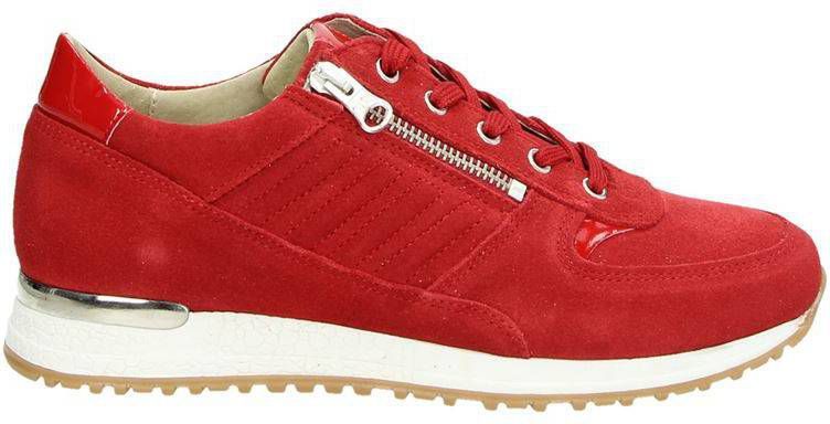 Nelson lage sneakers rood - Vindjeschoen.nl