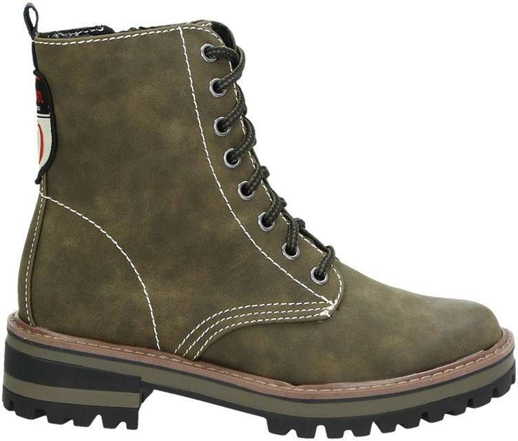 S.Oliver rits & gesloten boots groen S.Oliver rits & gesloten boots groen