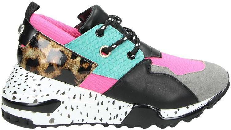 Steve Madden sneakers Cliff roze/turquoise - Vindjeschoen.nl