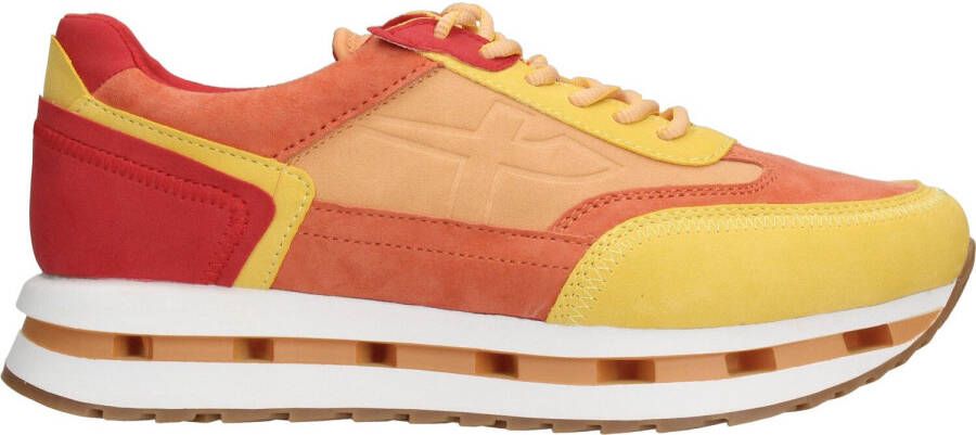 Tamaris Sneaker Dames Rood/Geel/Oranje