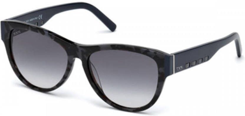 TOD'S Zonnebrillen To0225 55B 56 , Grijs, Dames