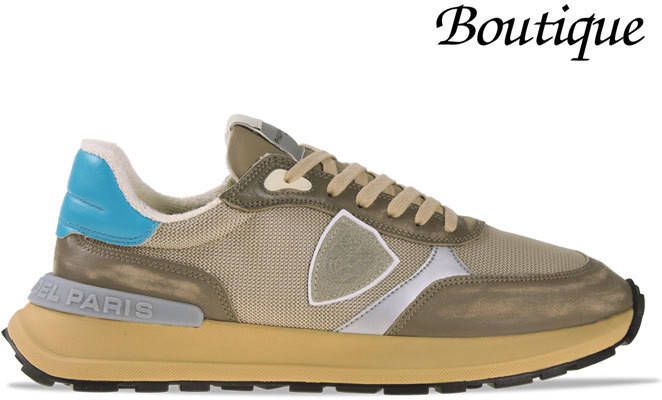 Philippe Model Sneakers Running Antibes , Beige, Heren