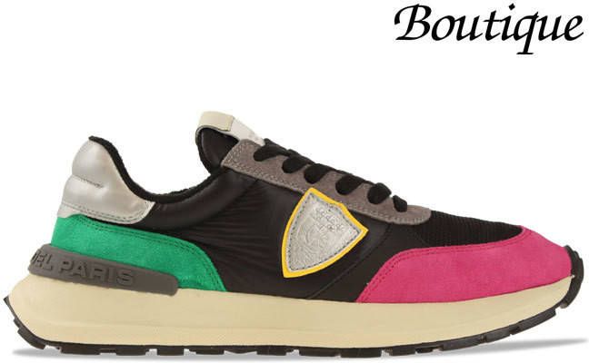 Philippe Model Sneakers antibes , Zwart, Dames