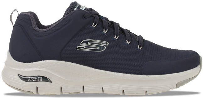 Skechers Arch Fit Titan Sneaker Heren Blauw