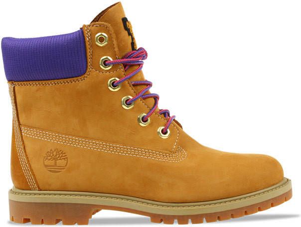 Timberland 6 Inch Heritage Boot Cupsole Bruin/Paars Dames
