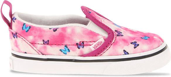 Vans Sneakers TD Slip On V Butterfly Dream Roze