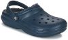 Crocs Pantoffels Classic Lined Clog Kids Donkerblauw online kopen