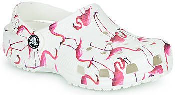 Crocs Children's sandals Classic Pool Party Clog , Wit, Dames