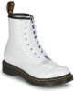 Dr Martens 1460 Patent Croc Emboss Leather Boots Dr. Martens, Wit, Dames online kopen