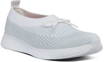 FitFlop Ballerina's ADORA BOW DETAIL BALLERINA WHITE/STORM GREY