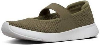 FitFlop Ballerina's AIRMESH MARY JANES AVOCADO