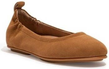 FitFlop Ballerina's ALLEGRO SUEDE BALLERINAS LIGHT TAN 11