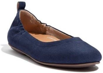 FitFlop Ballerina's ALLEGRO SUEDE BALLERINAS MIDNIGHT NAVY 11
