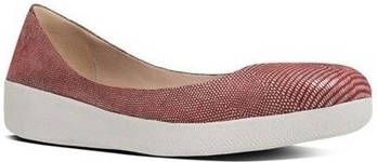 FitFlop Ballerina's LIZARD PRINT SUPERBALLERINA TM SPICE