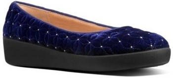 FitFlop Ballerina's QUILTED STARS ROYAL BLUE