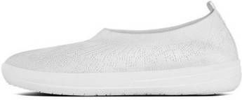FitFlop Ballerina's ÜBERKNIT TM BALLERINA Urban white