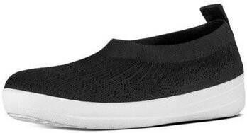 FitFlop Ballerina's ÜBERKNIT TM SLIP ON BALLERINA WITH BOW BLACK CO