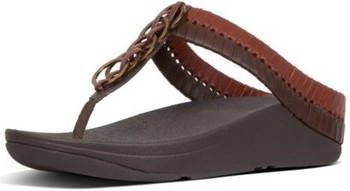 FitFlop Teenslippers CIRQUE COGNAC/LIGHT TAN